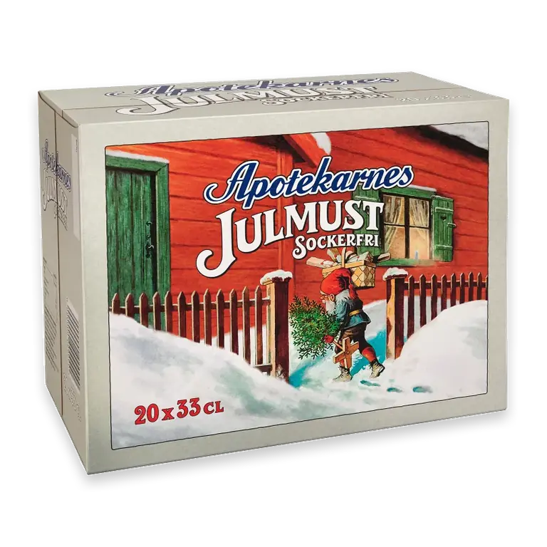 Apotekarnes Julmust Sockerfri Suitcase