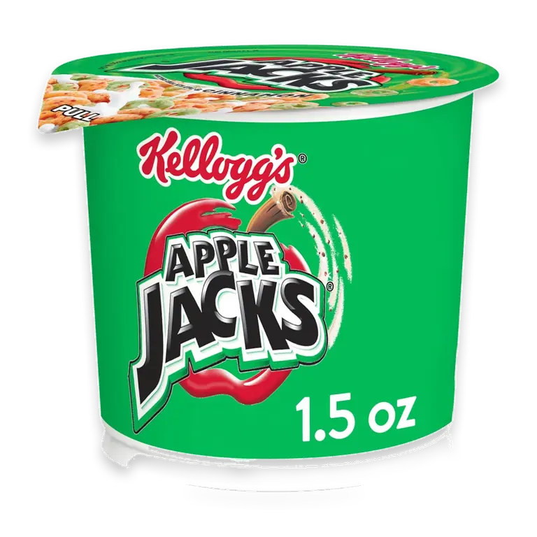 Kellogg's Apple Jacks Cereal Cup