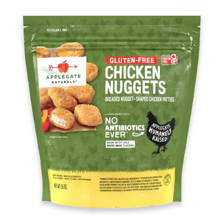 All Natural Gluten-Free Frozen Chicken Nuggets