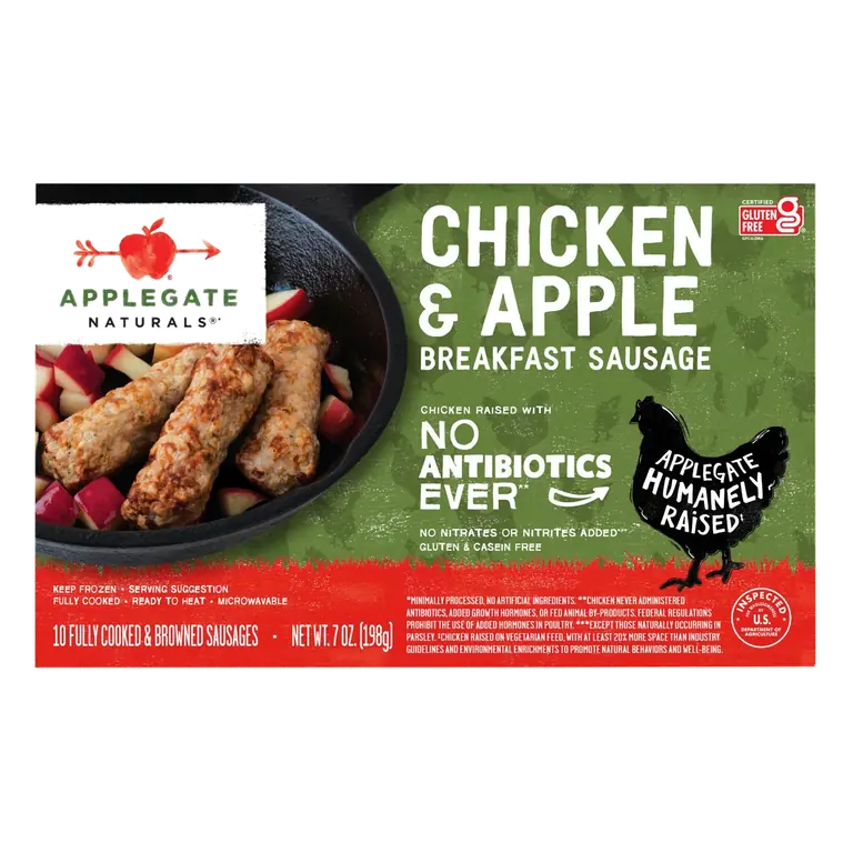 Chicken & Apple Breakfast Sausage