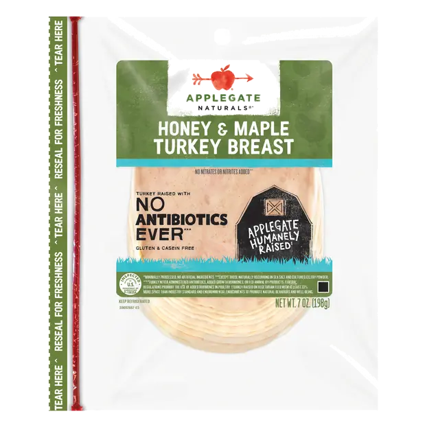 Naturals Antibiotic Free Honey & Maple Turkey Breast Sliced