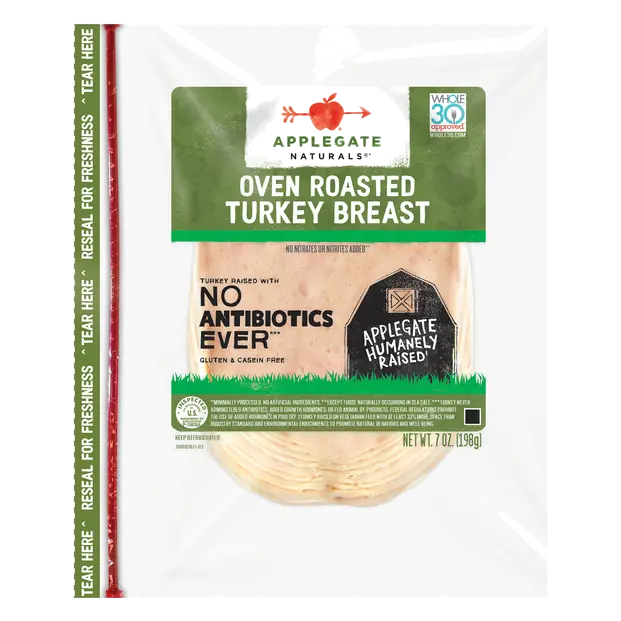 Naturals Antibiotic Free Oven Roasted Turkey Breast Sliced