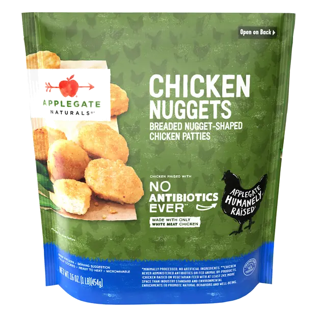 Naturals Breaded Chicken Nuggets Family Size Frozen