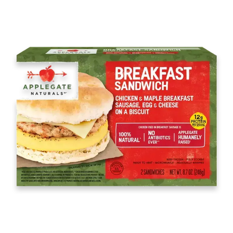 Chicken & Maple Breakfast Sausage Sandwich (Frozen)