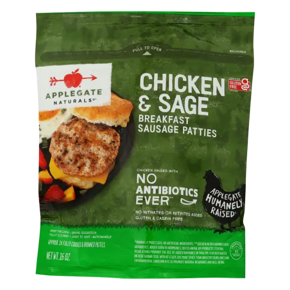 Chicken & Sage Breakfast Sausage Patties