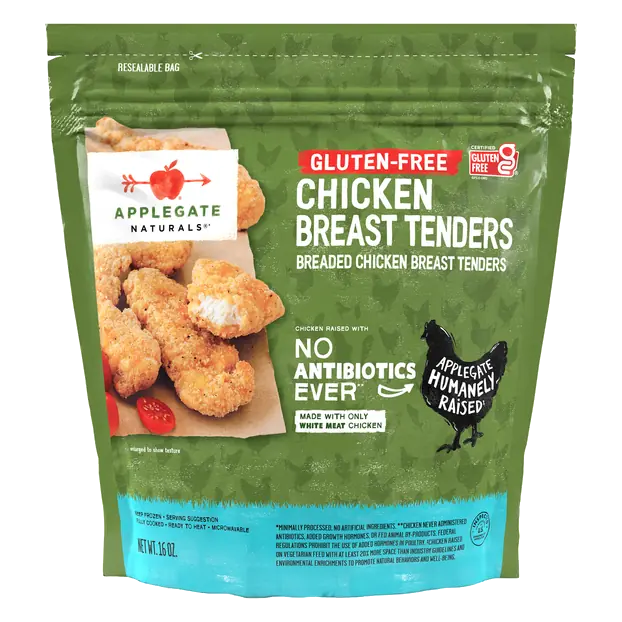 Naturals Gluten Free Chicken Breast Tenders Frozen