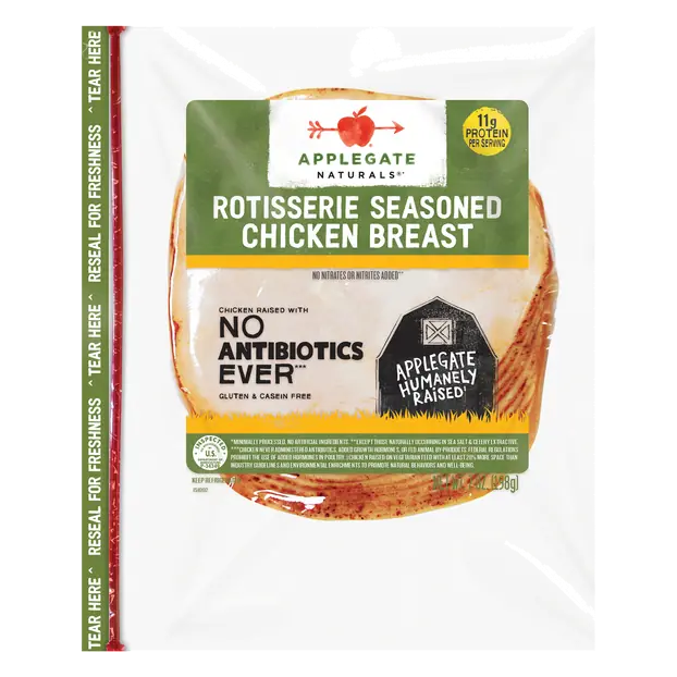 Naturals Rotisserie Seasoned Chicken Breast Sliced