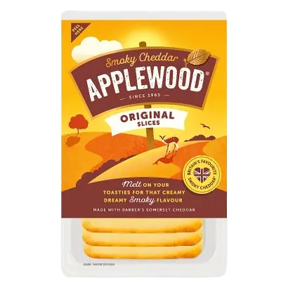 Smoky Sliced Medium Cheddar Cheese