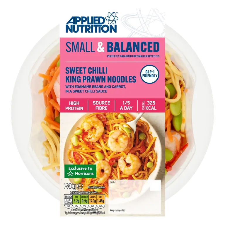 GLP-1 Friendly Sweet Chilli Prawns And Noodles 280g
