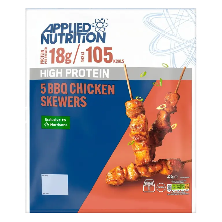 High Protein 5 BBQ Chicken Skewers