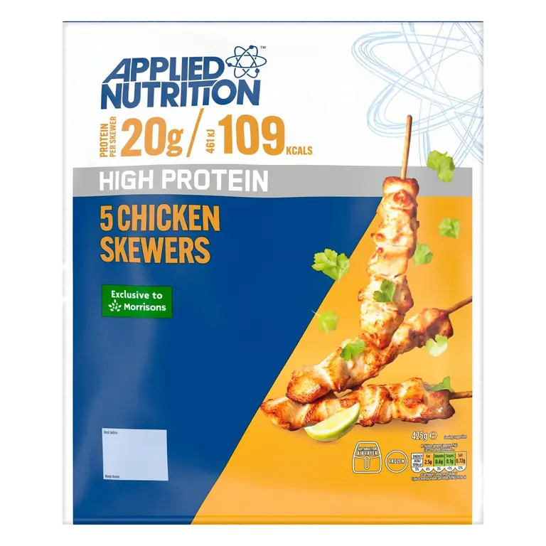 High Protein 5 Plain Chicken Skewers