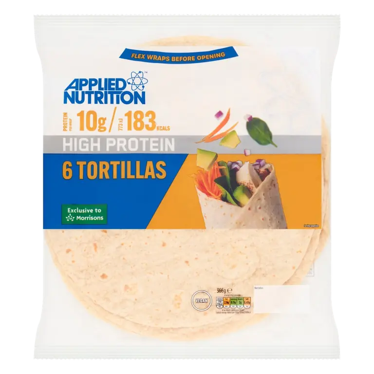 High Protein 6 Plain Tortillas