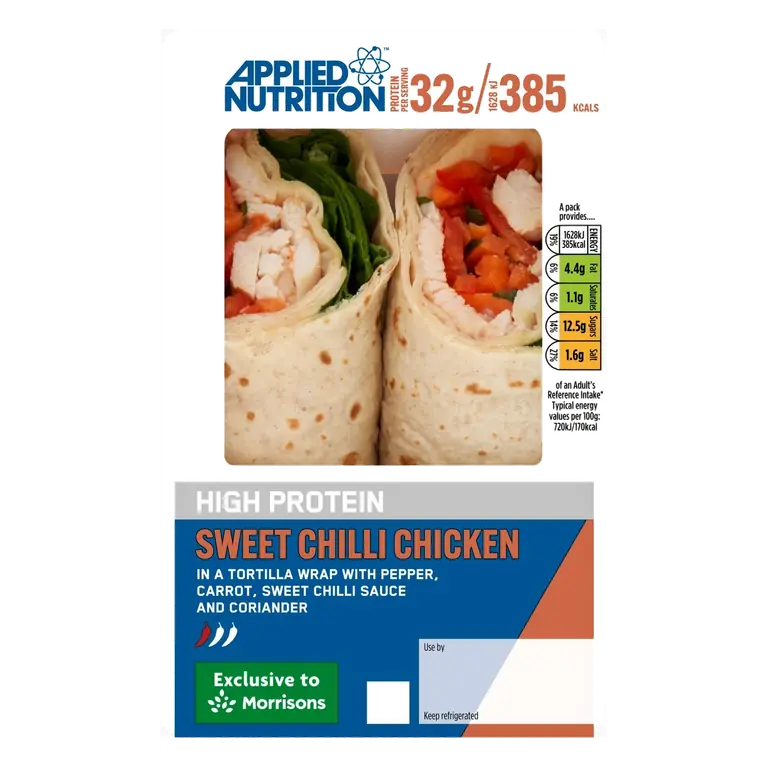 High Protein Sweet Chilli Chicken Wrap 226g