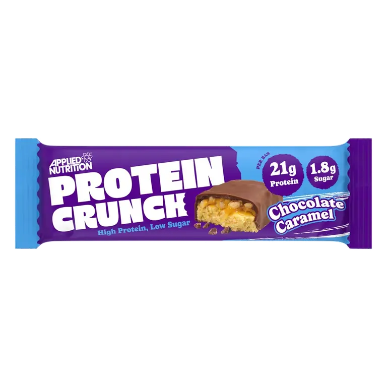 Protein Crunch Bar Milk Chocolate Caramel 62g