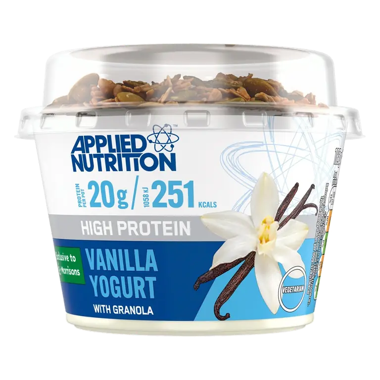 Vanilla Protein Yogurt With Granola