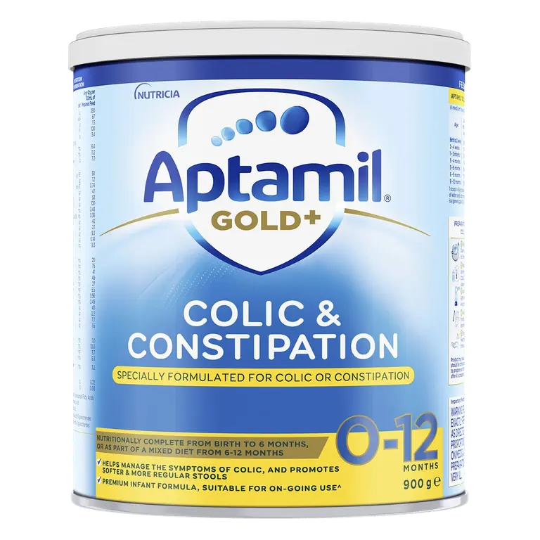 Gold+ Colic & Constipation Baby Infant Formula From Birth to 12 Months 900 grams