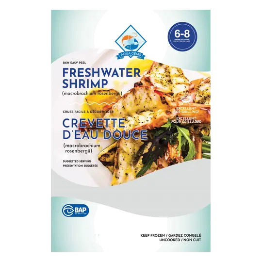 Frozen Freshwater Shrimp 454 g