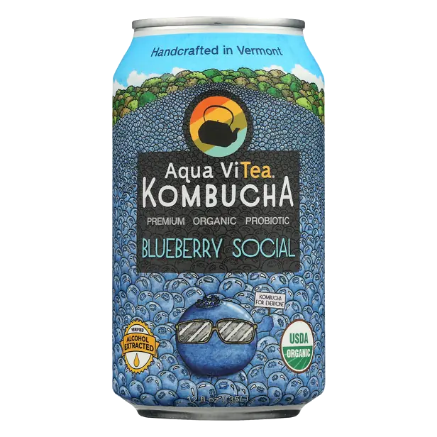 Blueberry Social Kombucha