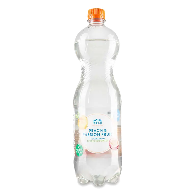 Peach & Passion Fruit Flavoured Sparkling Water