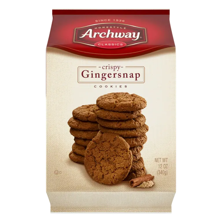 Gingersnap Crispy Cookies