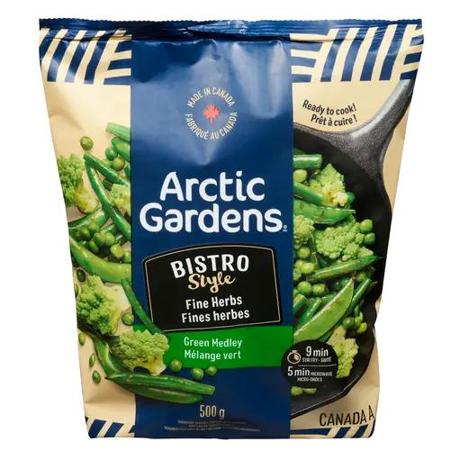 Bistro Style Seasoned Vegetable Blend Fine Herbs Green Medley 500 g