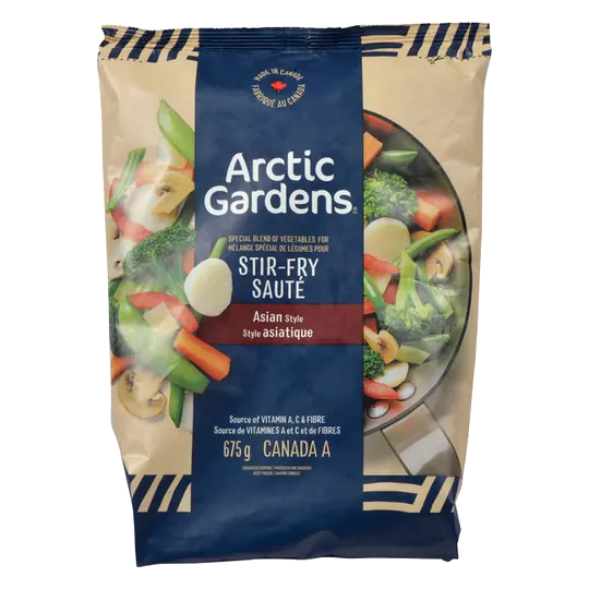 Frozen Stir-Fry Vegetable Mixes Asian Style 675 g