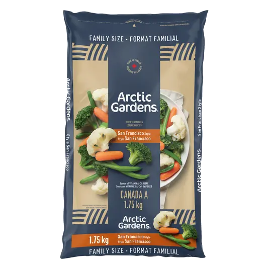 Frozen Mixed Vegetables San Francisco Style 1.75 kg