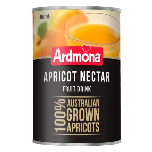 Apricot Nectar Fruit Drink Can