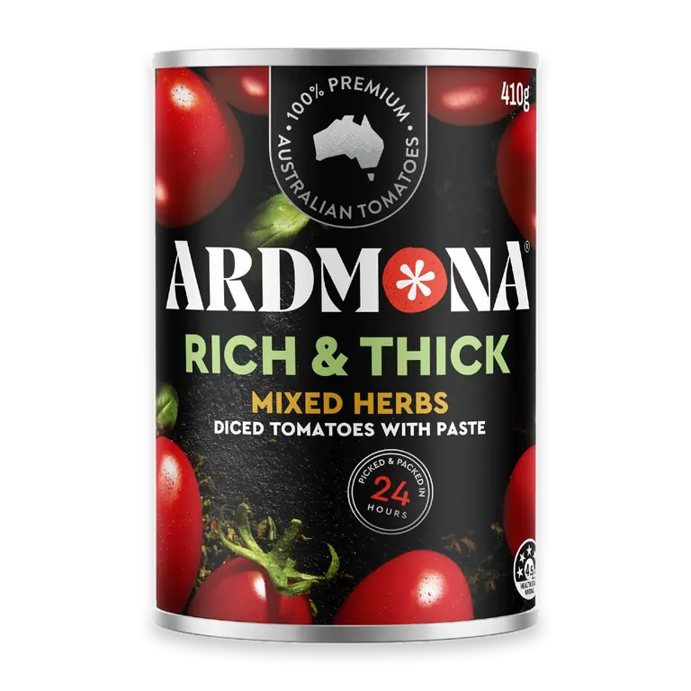 Rich & Thick Diced Tomatos with Paste Mixed Herbs