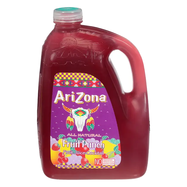 All Natural Fruit Punch Juice Cocktail