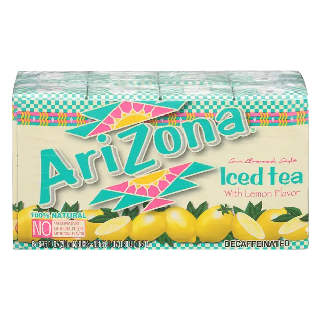 Decaf Iced Tea with Lemon Flavor - 8 pk