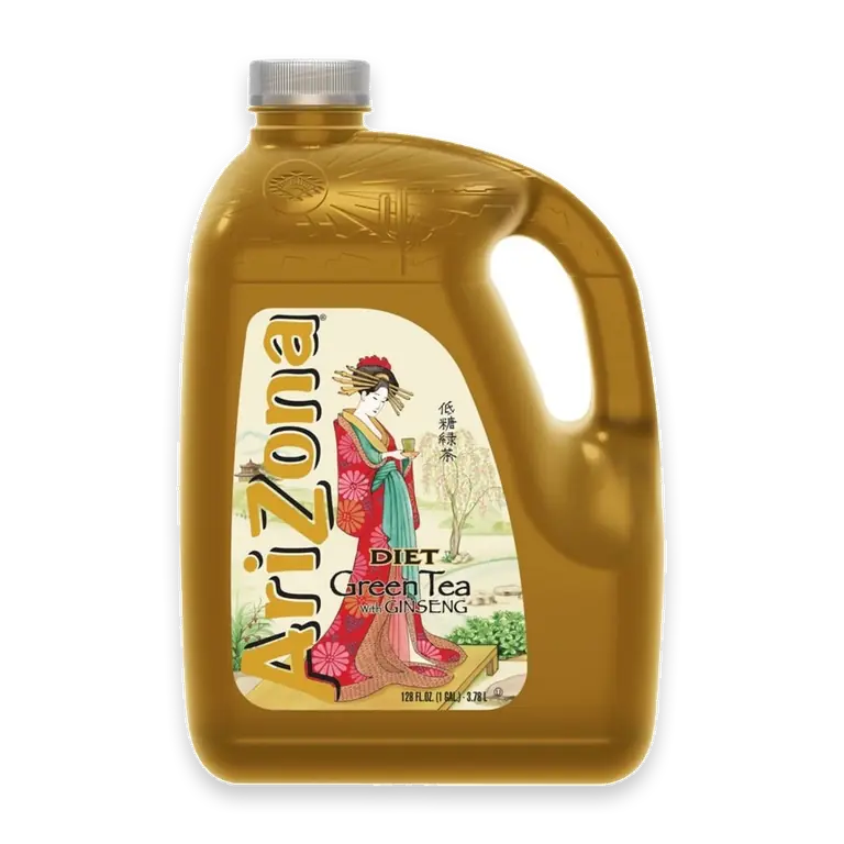 Diet Green Iced Tea with Ginseng Bottle