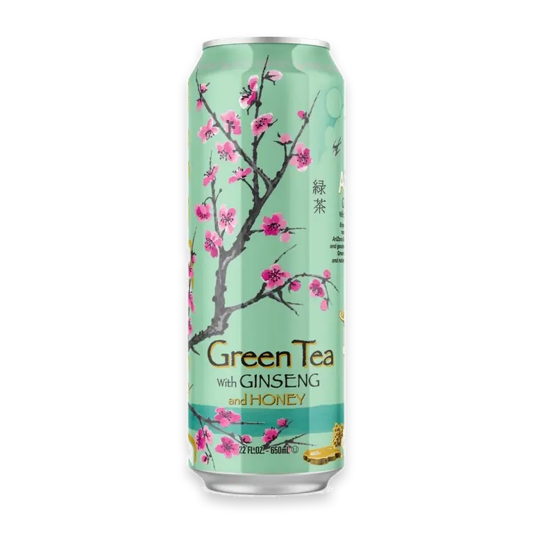 Green Tea with Ginseng & Honey Can