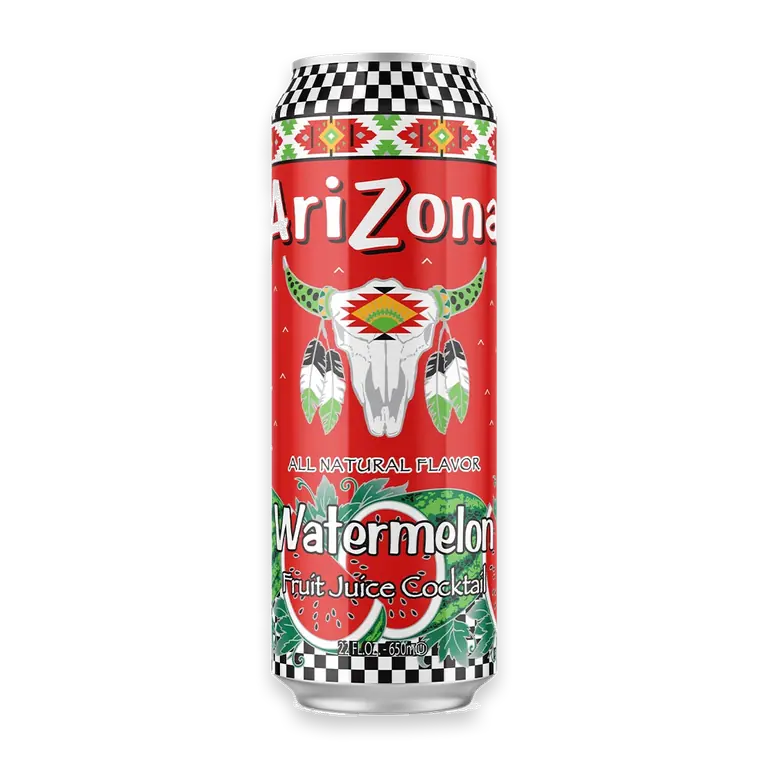 Watermelon Fruit Juice Cocktail Can
