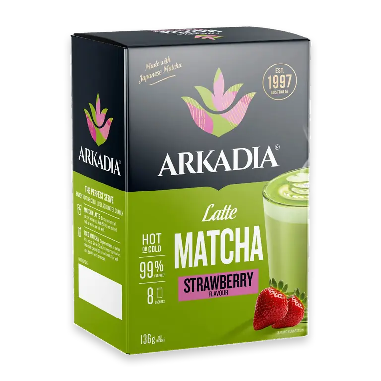 Latte Matcha Sachets Strawberry Flavour
