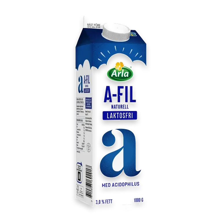 A-fil Plus Dofilus Naturell Laktosfri 3% 1000g Arla®