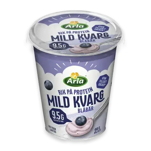 Blåbär Mild Kvarg 0,2%
