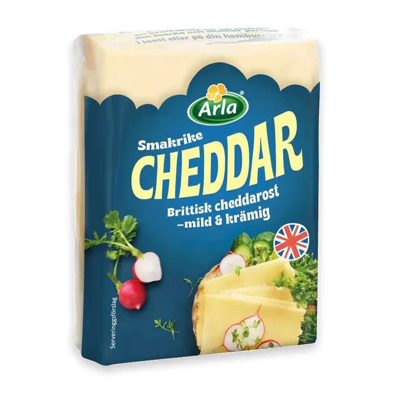 Cheddar ost ca 550g