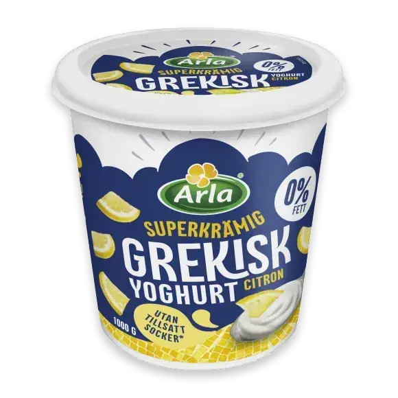 Citron Grekisk Yoghurt 0%