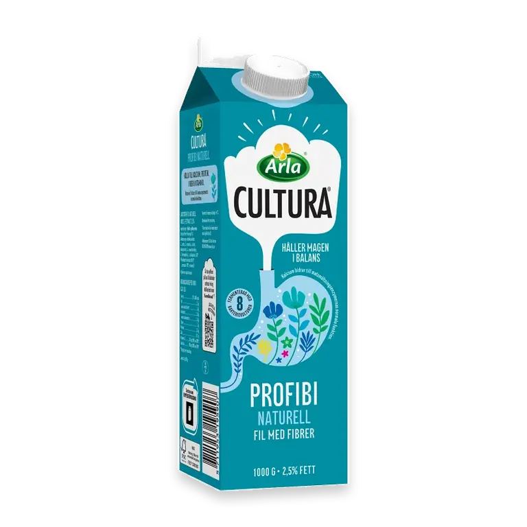 Filmjölk Profibi Naturell Laktosfri 2,5% 1000g Arla Cultura®