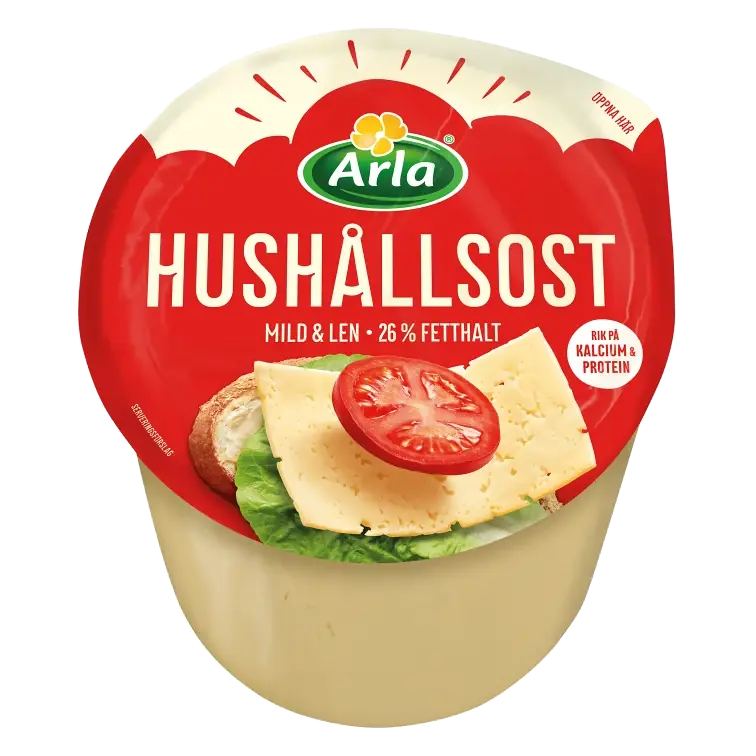 Hushållsost mild 26% ca 2,2kg