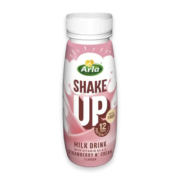 Jordgubb Mjölkdryck Shake Up 0,7%