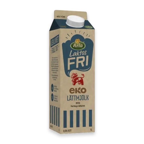Eko Lättmjölk Laktosfri 0,5%