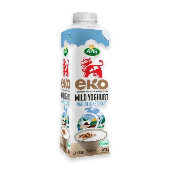 Naturell Eko Mild Yoghurt 3,8-4,5%