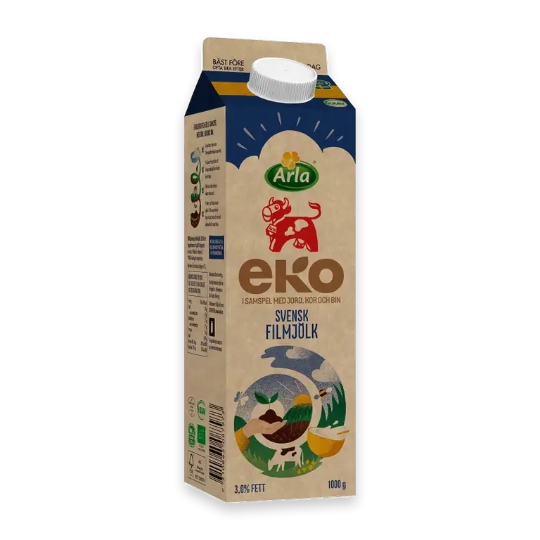 Filmjölk 3% Ekologisk 1000g Arla Ko®