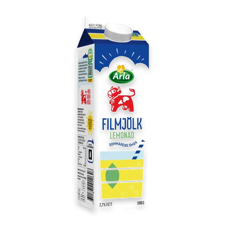 Filmjölk Lemonad 2,7% 1000g Arla Ko®