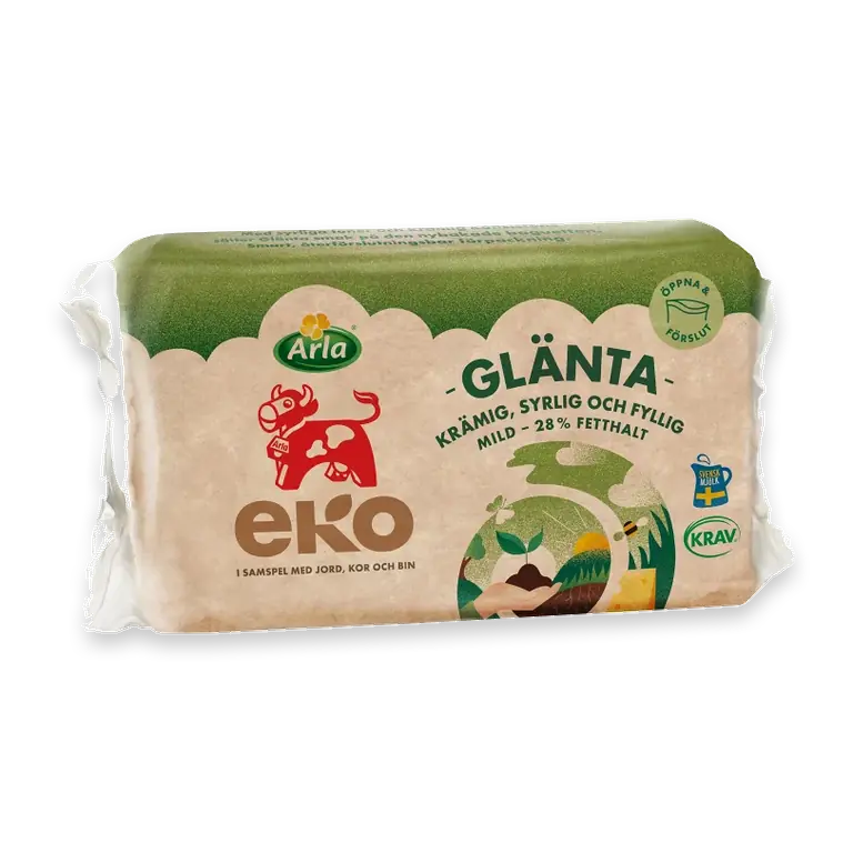 Glänta eko ost ca 500g