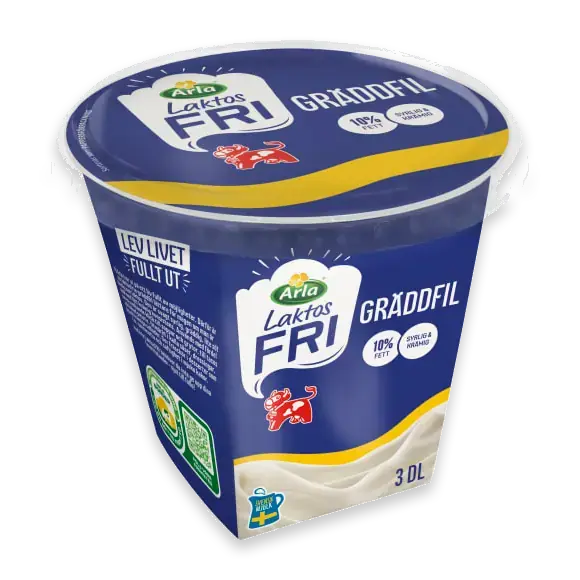 Gräddfil Laktosfri 10%