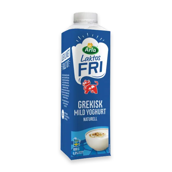 Grekisk Mild Yoghurt Laktosfri 6%
