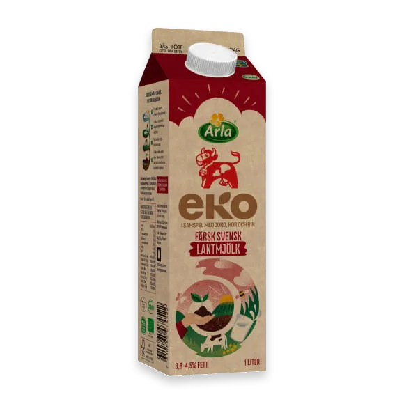Lantmjölk Eko 3,8-4,5%